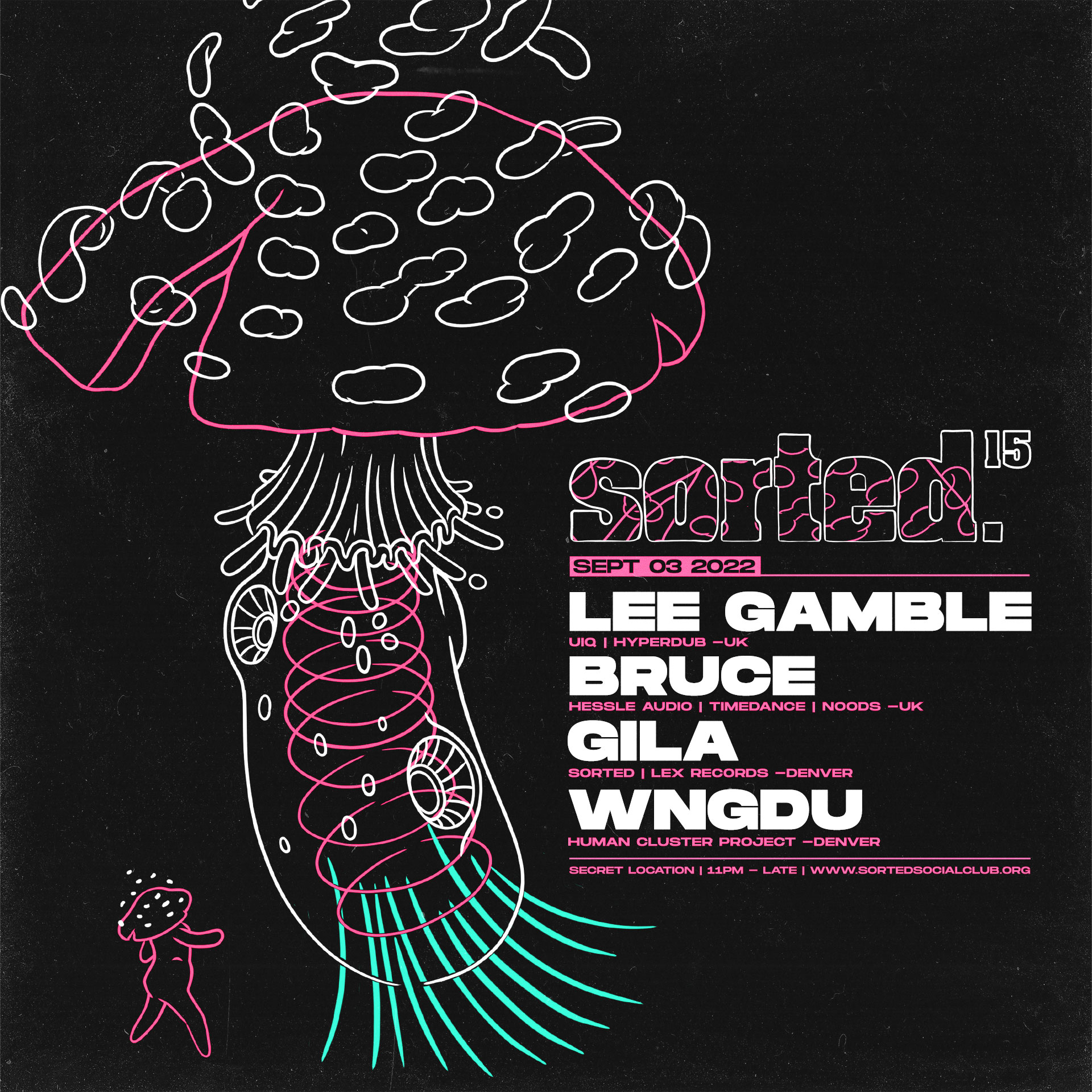 Sorted #15 – Lee Gamble, Bruce, GILA, wngdu